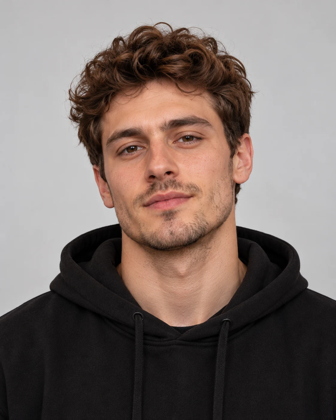 AI Rap Duo input example: individual portrait of performer B